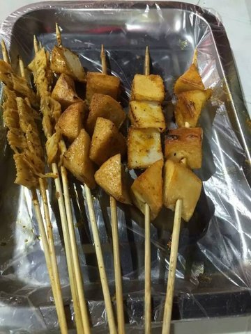 烤鱼豆腐