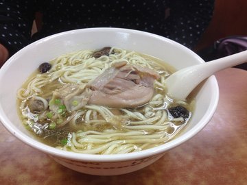 香菇鸡腿面