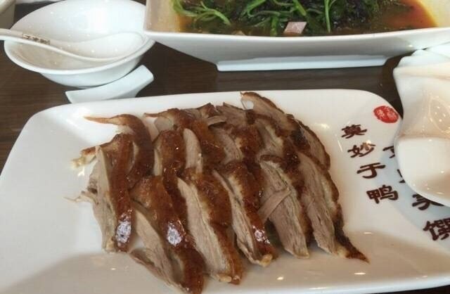 果木烤鸭