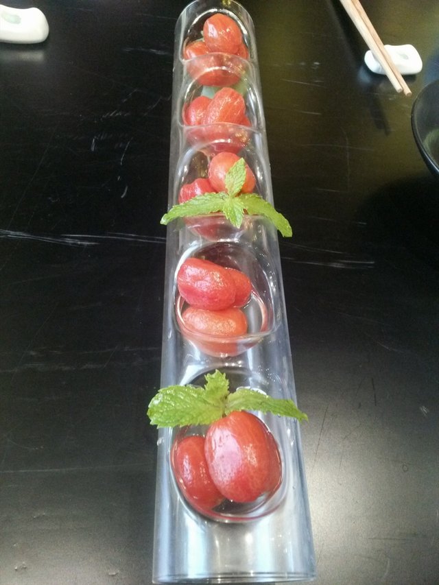 酸梅汁樱桃小番茄