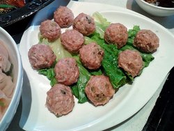 贡菜肉丸