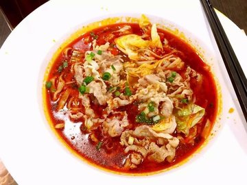秘制麻辣牛肉面