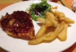 黑椒香辣烤鸡