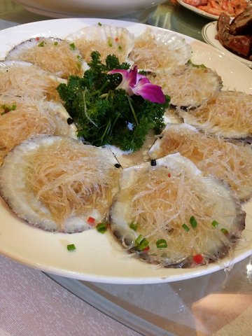 蒜蓉蒸扇贝