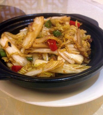 砂煲娃娃菜