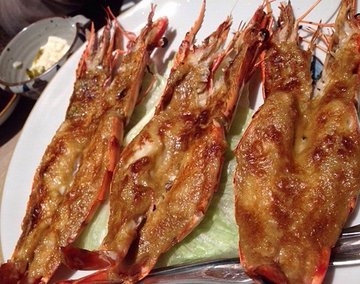 蟹酱烧大节虾