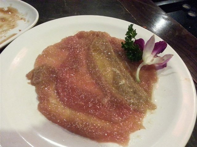 水上漂牛肉