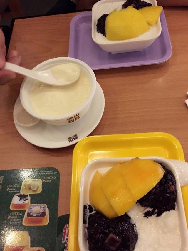 芒果白雪黑糯米