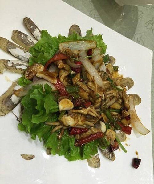 辣炒蛏子