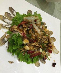 辣炒蛏子