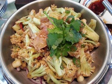 干锅有机花菜