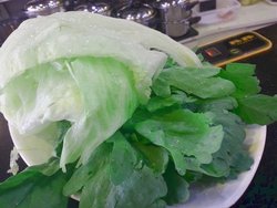 茼蒿生菜拼盘