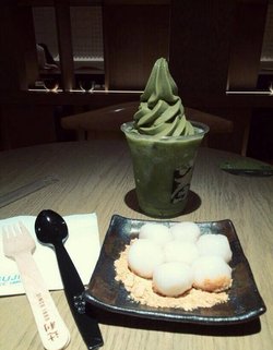 抹茶圣代