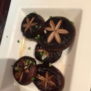 铁板扒香菇