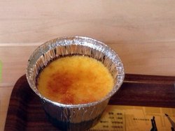 焦糖榴莲布丁