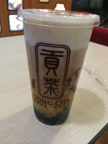 奶盖绿茶