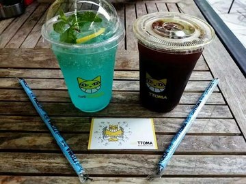 蓝柠汽水