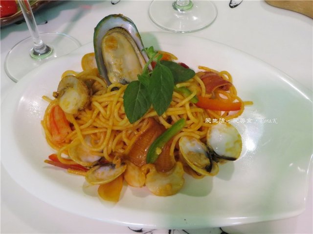 西班牙海鲜意粉