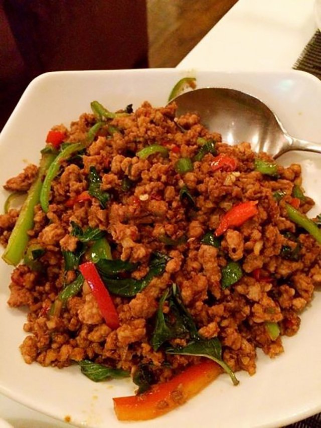 紫苏猪肉末