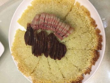 农家咸肉锅巴