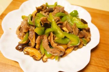 辣椒炒鸭胗
