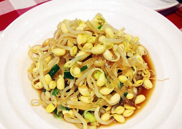粉条拌豆芽