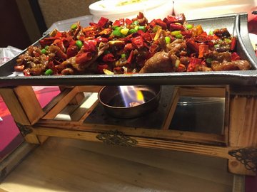 铁板辣牛肉
