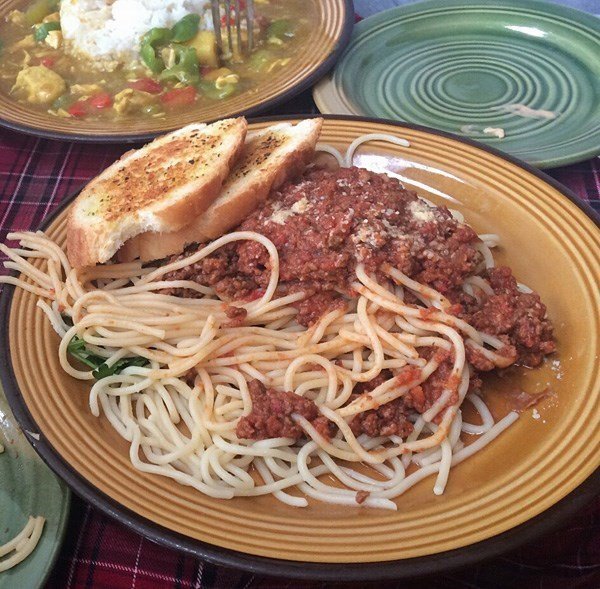 肉酱意大利面