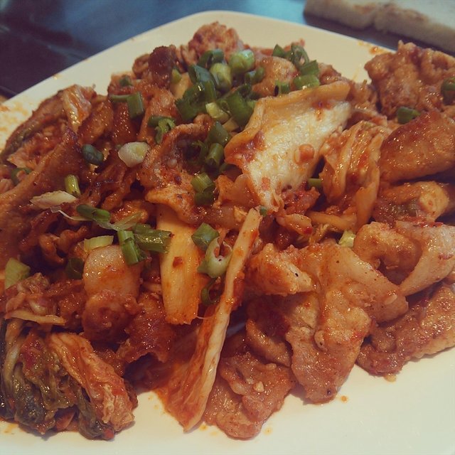 泡菜五花肉