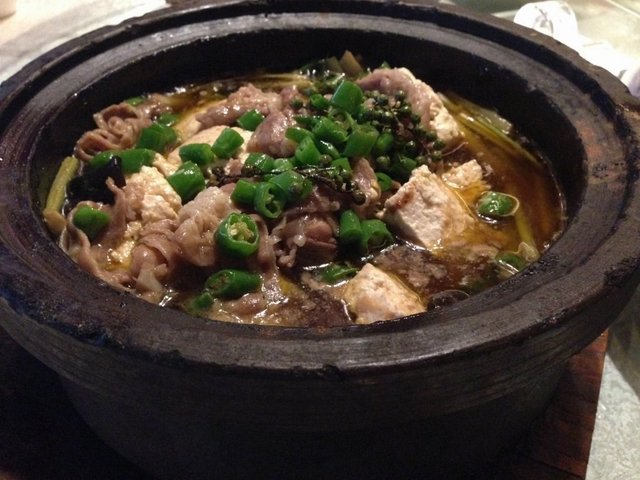 牛肉石锅