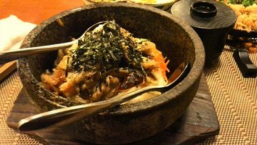 芝士肥牛石锅拌饭