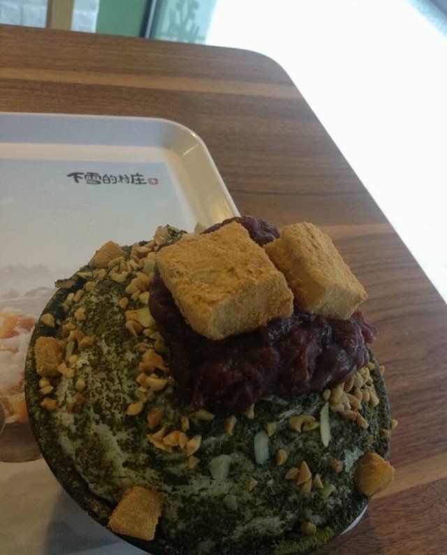 抹茶雪花
