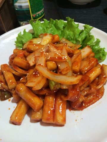 韩式炒米条