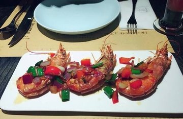 阿根廷大虾遇上小辣椒