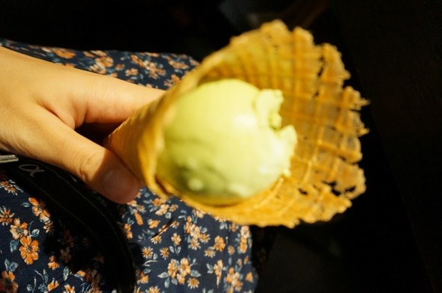 抹茶脆筒