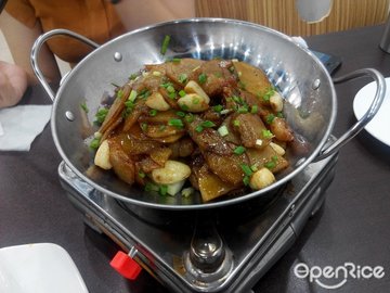 干锅土豆片