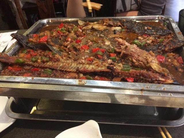 豆豉烤鲶鱼