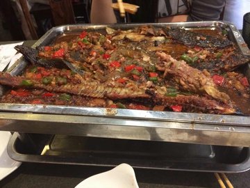 豆豉烤鲶鱼