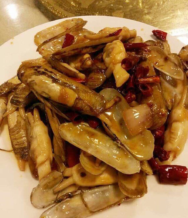 辣炒蛏子