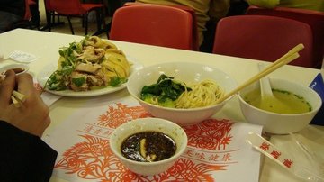 鸡汁拌面