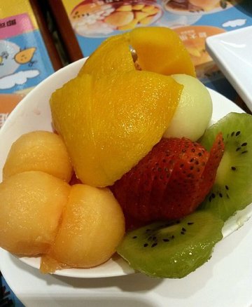 鲜什果芒果布甸