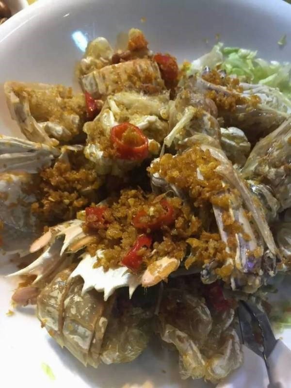 椒盐濑尿虾