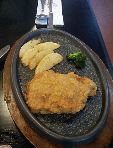 法式芝心蓝带猪排