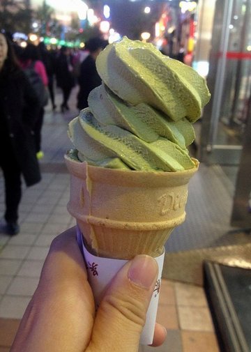 抹茶冰淇淋