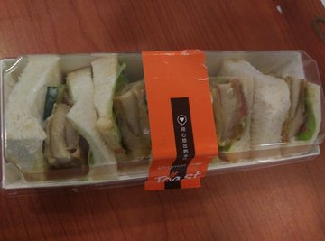 鸡块三明治