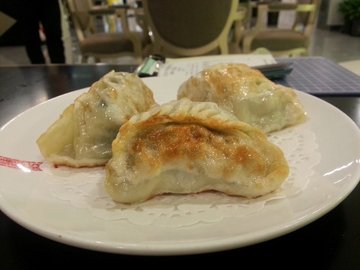韭菜煎饺