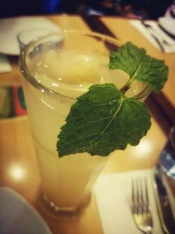 薄荷雪梨汁