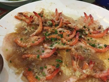 开边蒜香虾