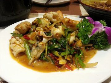 炒海鲜什锦