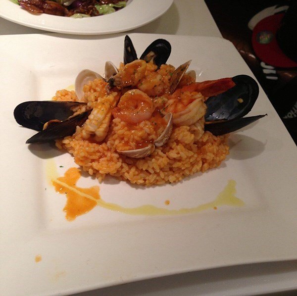 龙虾汁海鲜捞饭